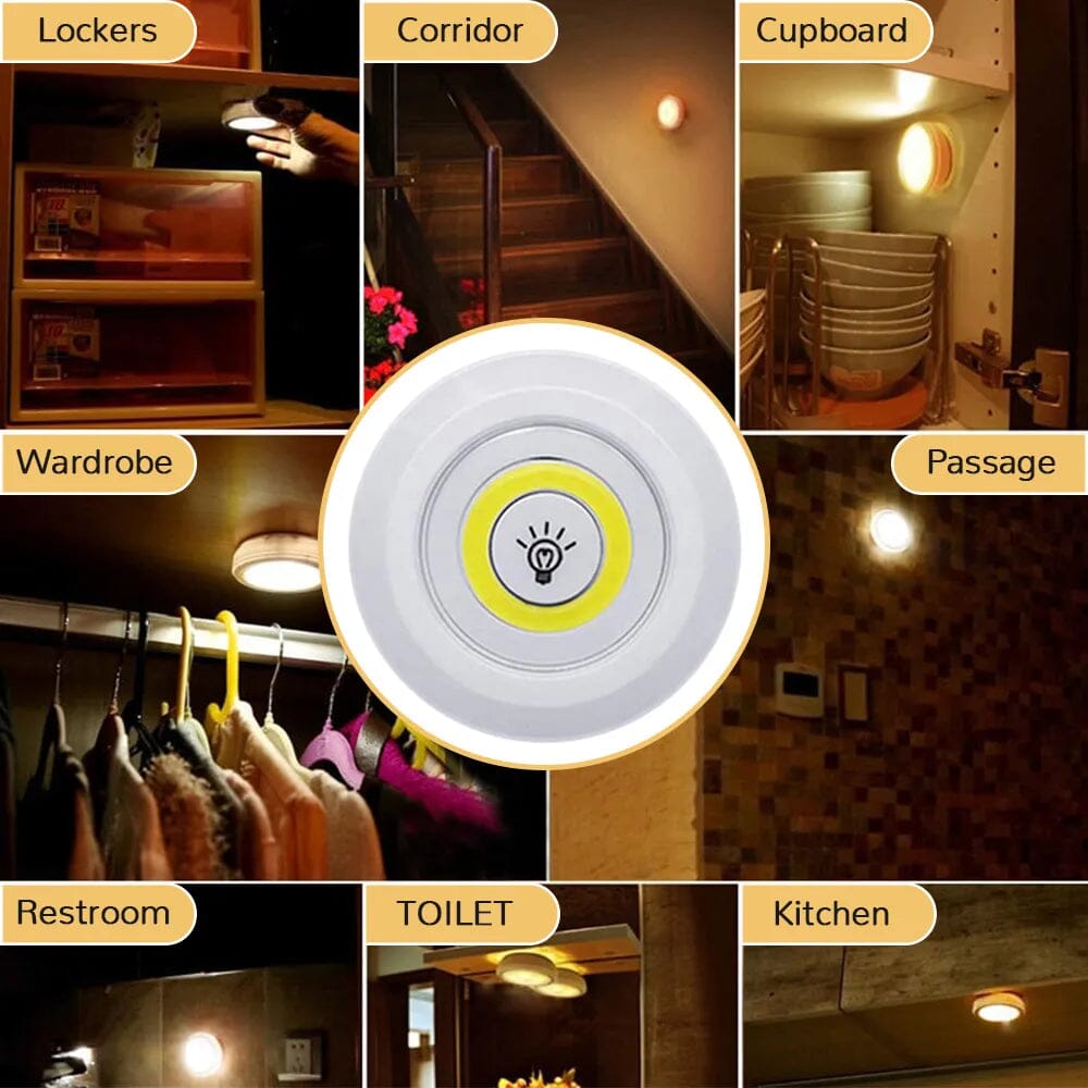 GloHub™ bärbar dimbar lampa (med trådlös fjärrkontroll)