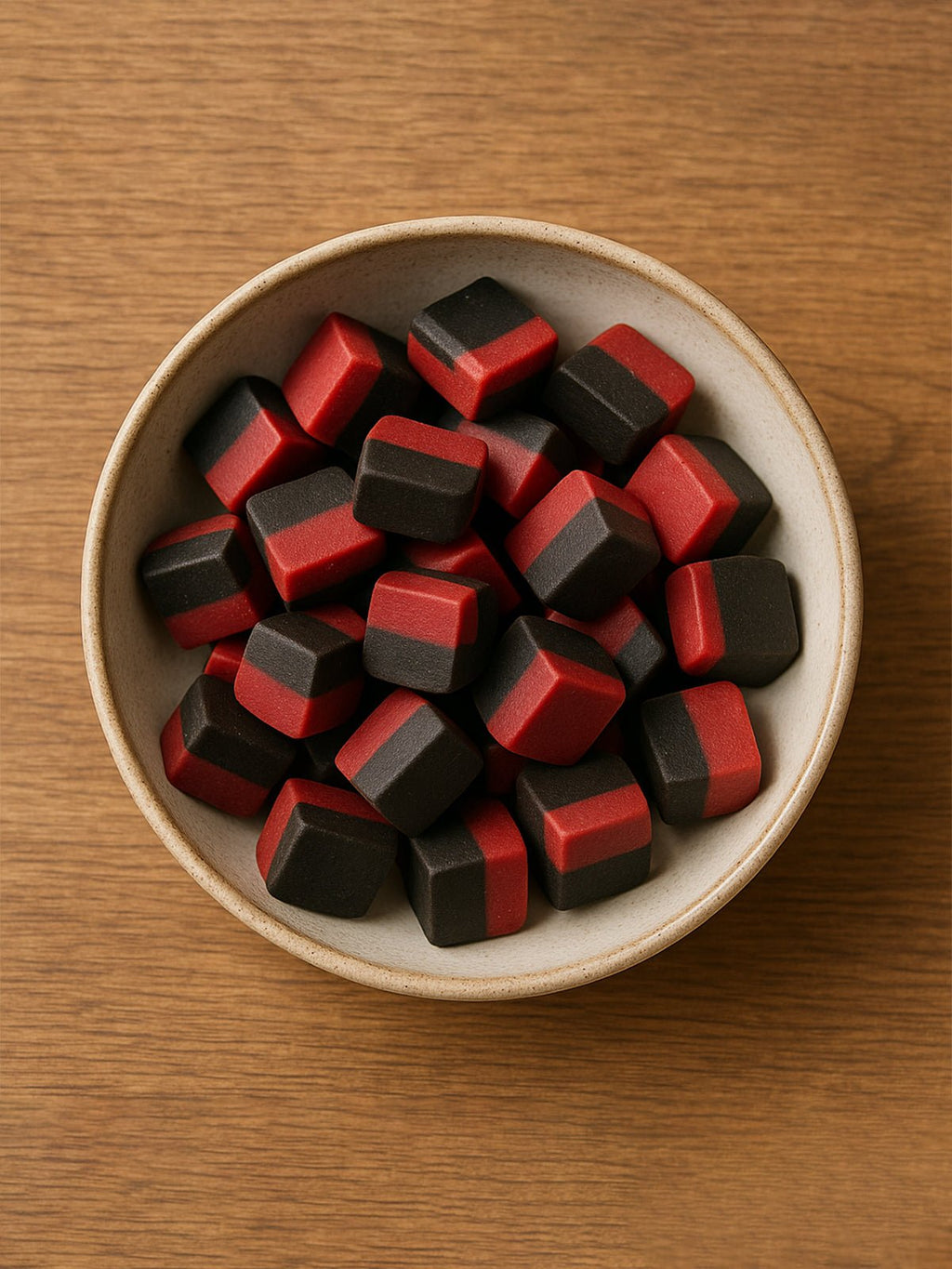 Fudge Hallon/Lakrits 215 g