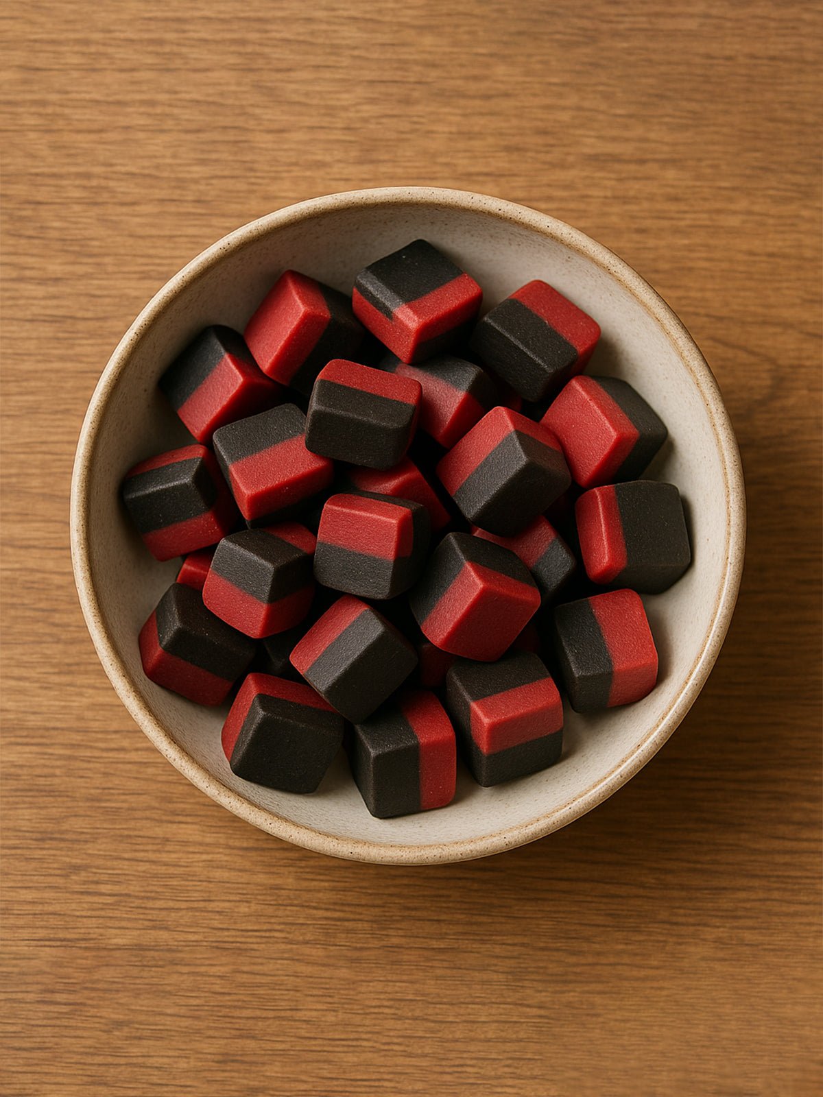 Fudge Hallon/Lakrits 215 g