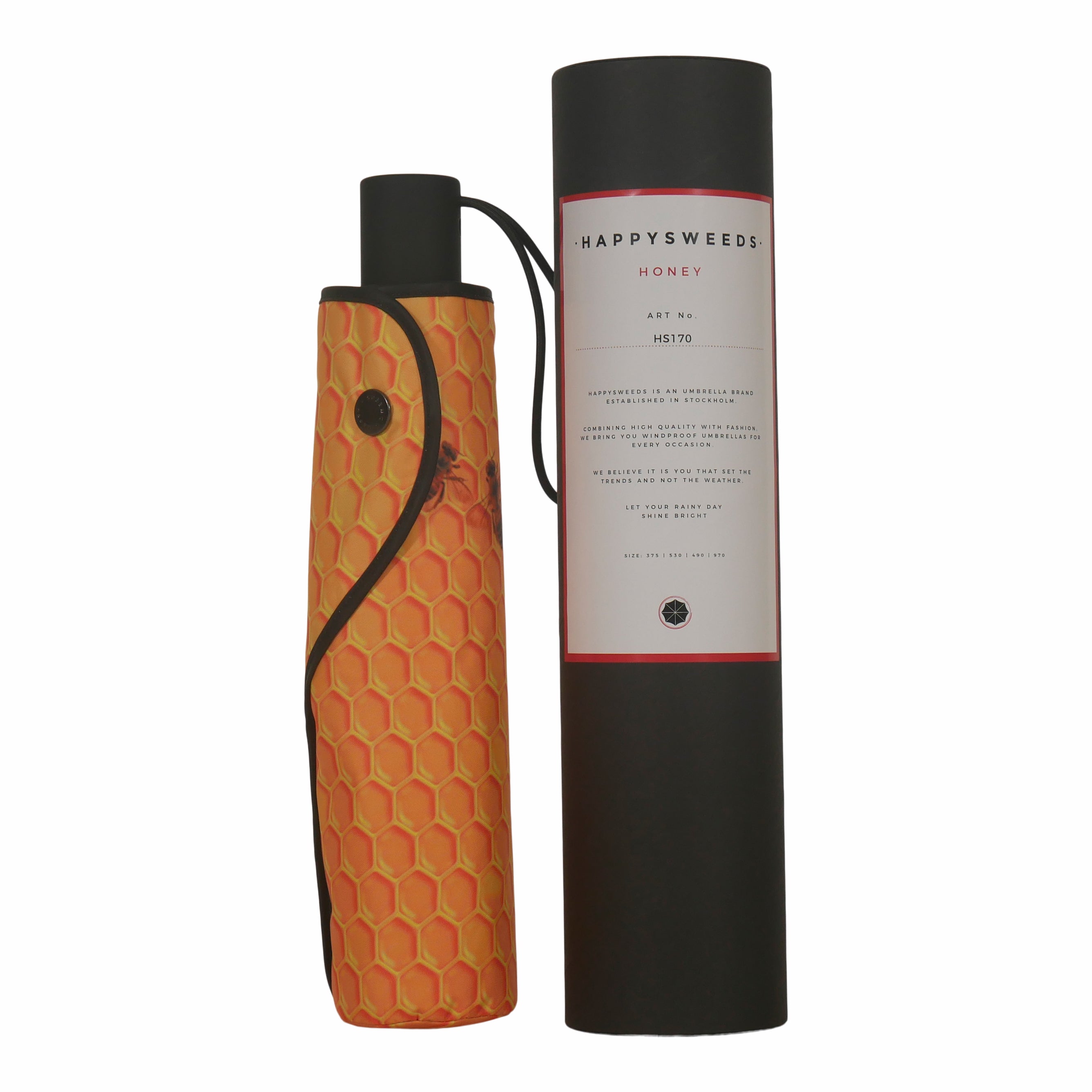 Honey Umbrella – Windproof & UPF50+ Protection
