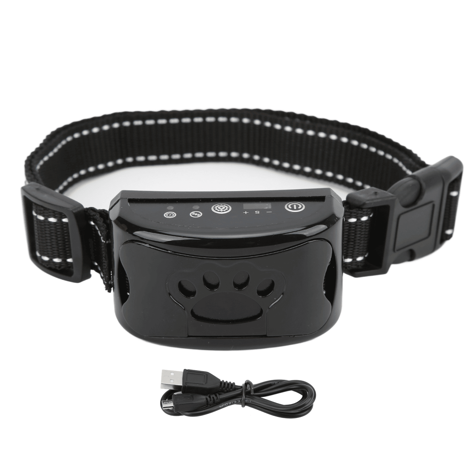 Humant anti-skall halsband för hundar