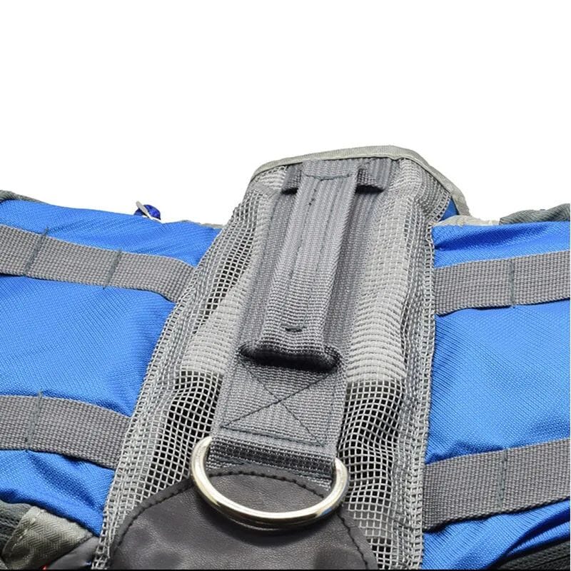 Hundryggsäck med Justerbar Sele – Perfekt för Vandring, Camping & Resor
