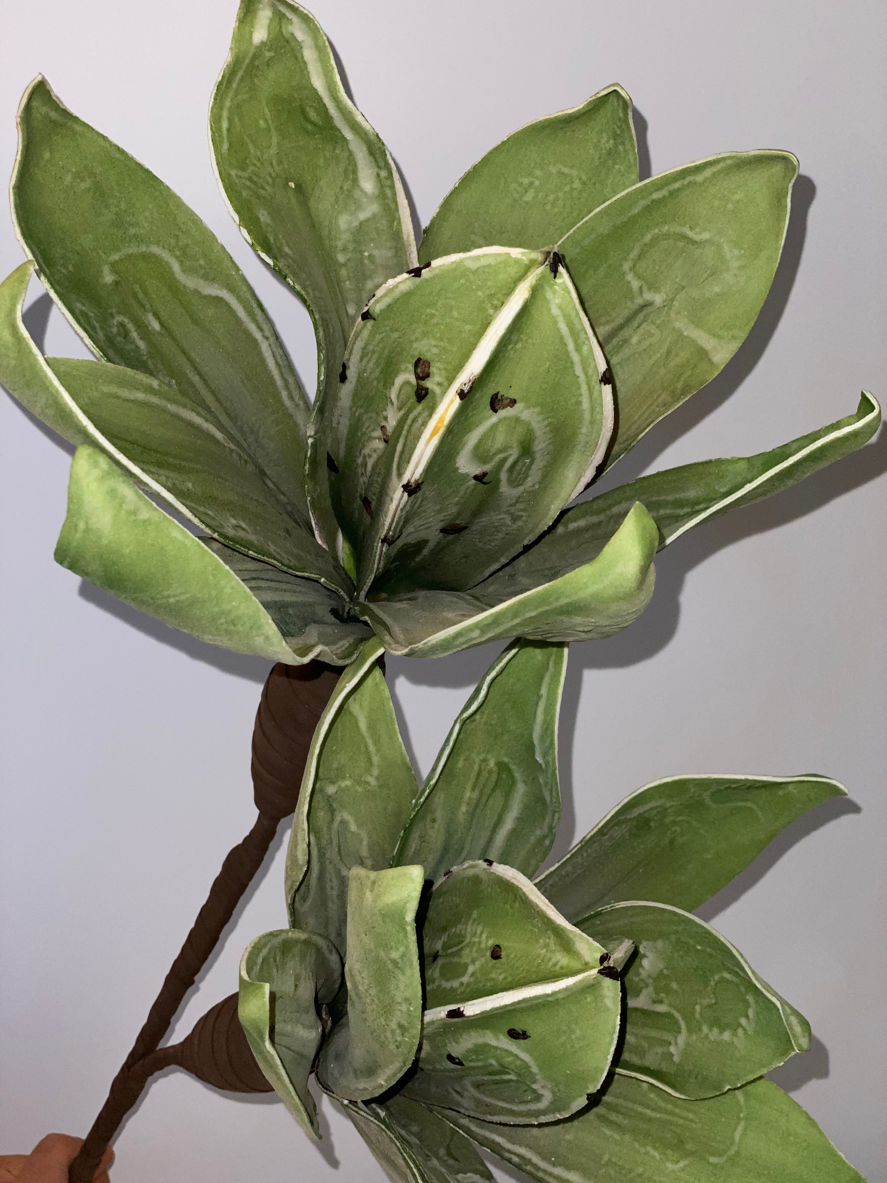 Maria Konstgjord Blomma Grön