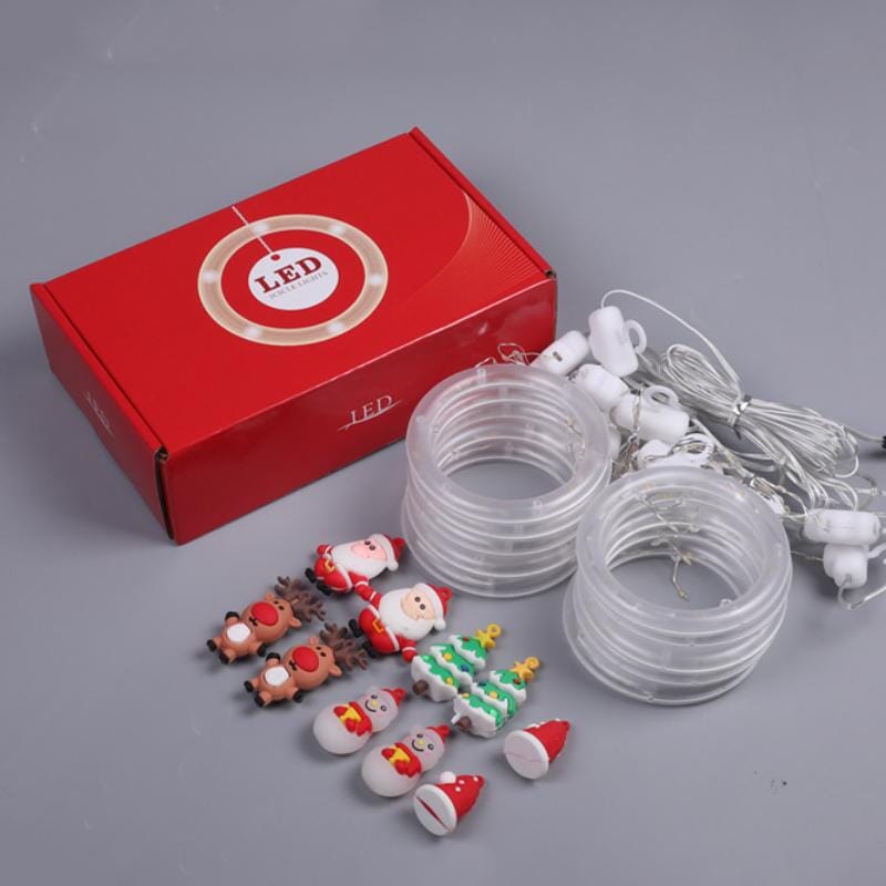 Jul LED Gardinslinga