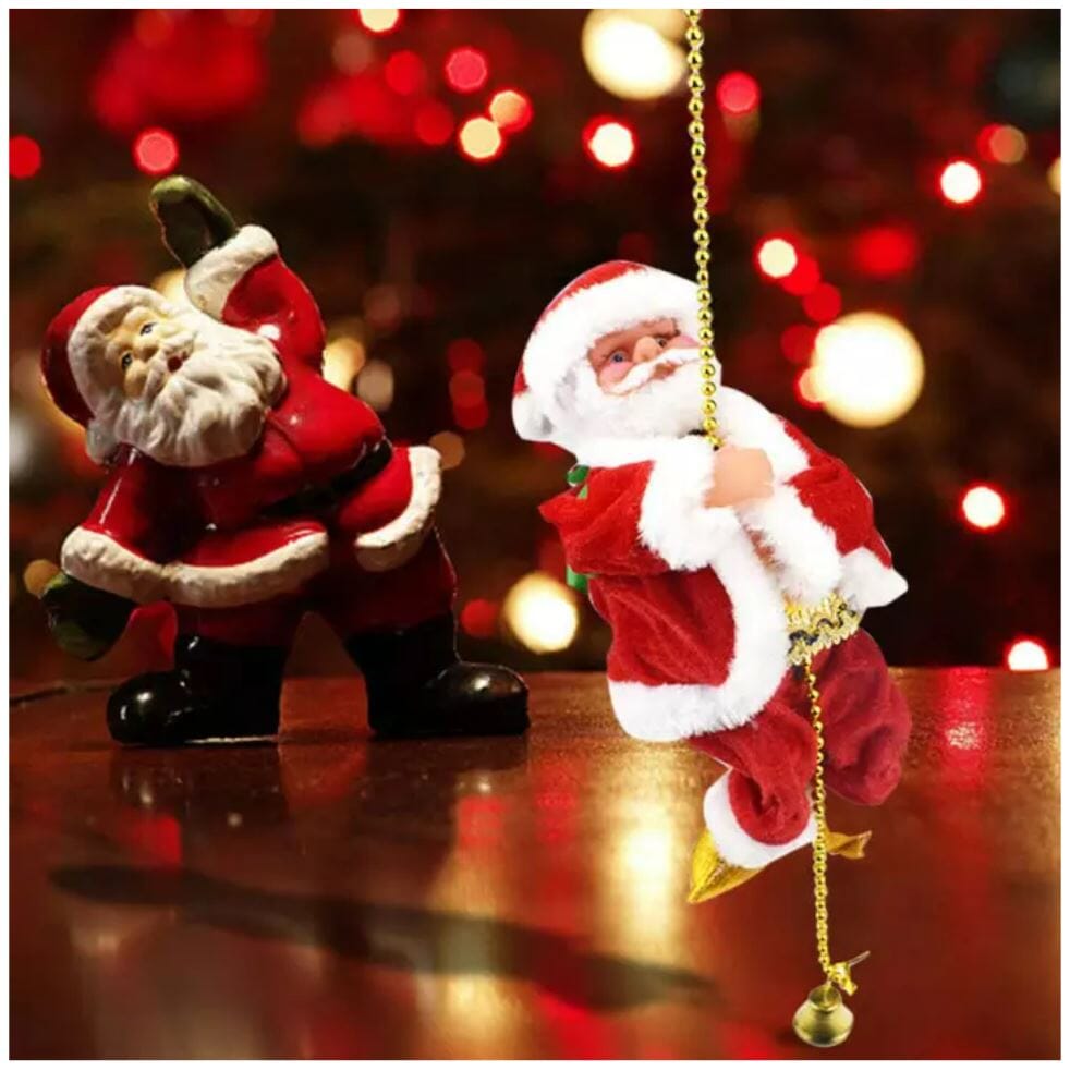 Klättrande tomte