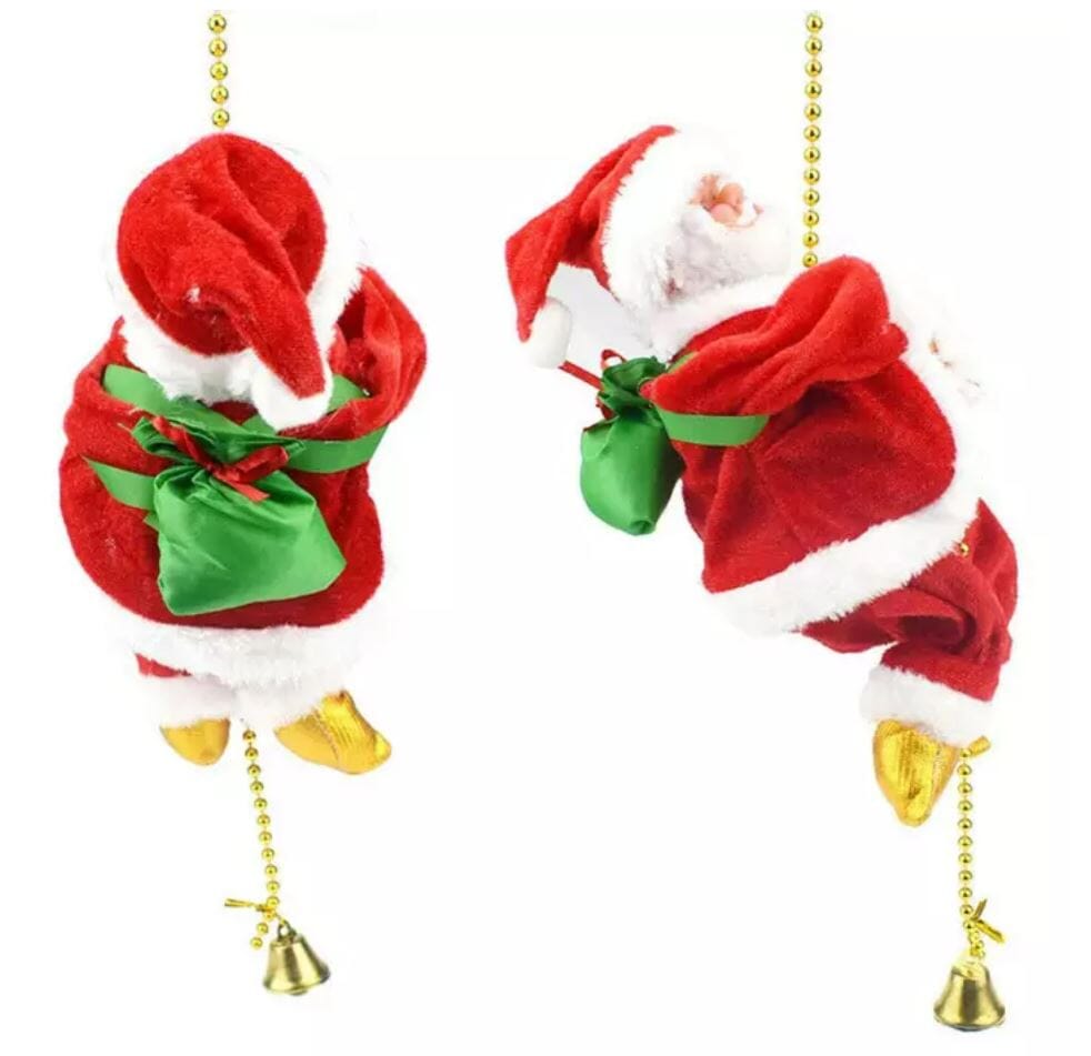 Klättrande tomte