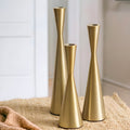 Konisk Ljusstake Guld