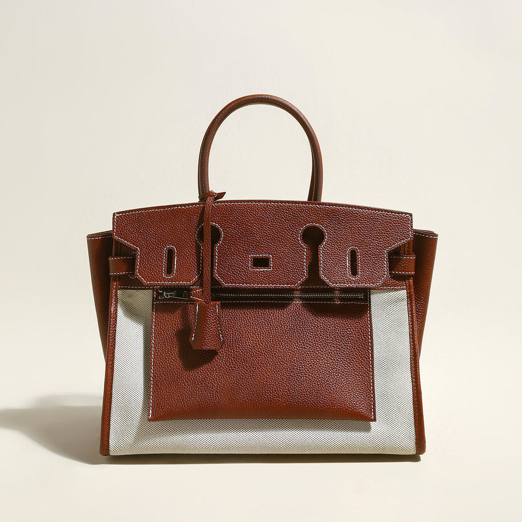 Lyon Leather Tote Bag-3