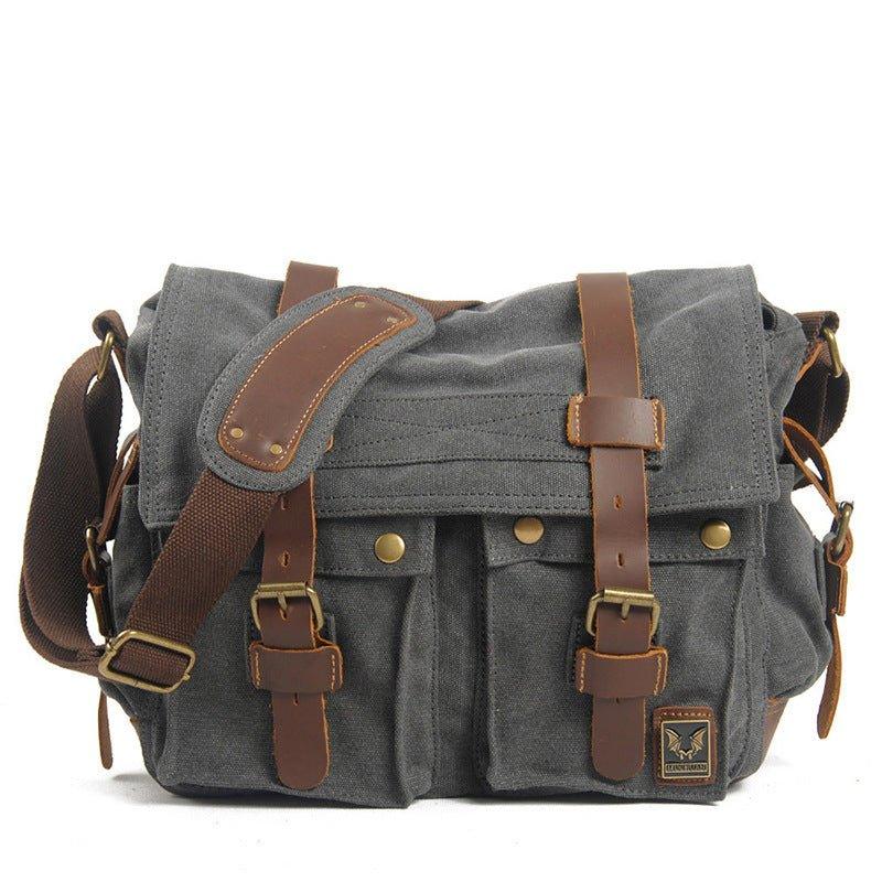 Men's Horizontal Square Messenger Shoulder Bags