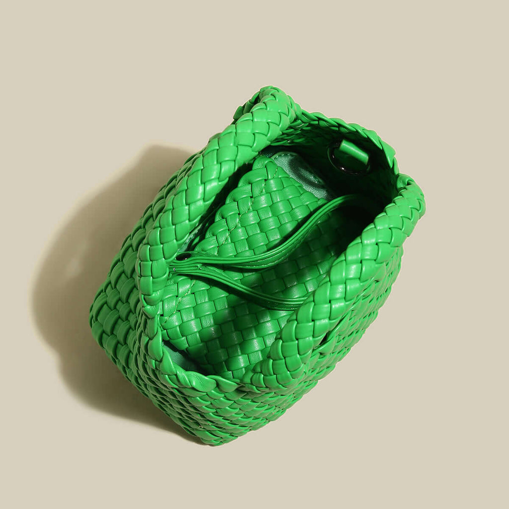 Mini Woven Top Handle Bag-3