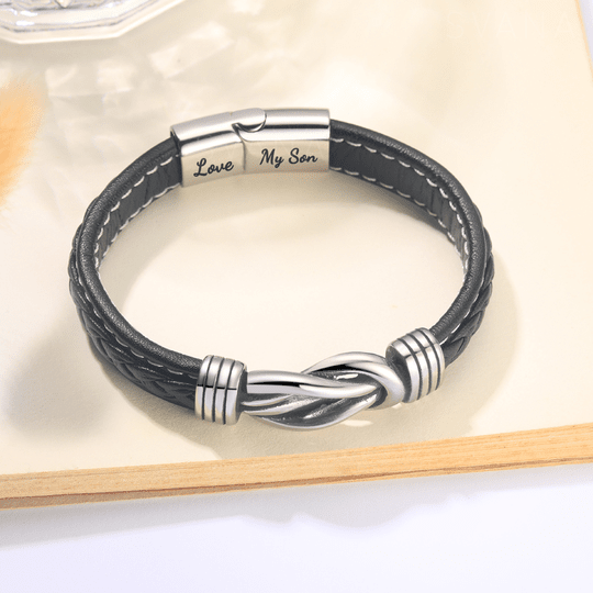 Till min son – Symboliskt armband med budskap
