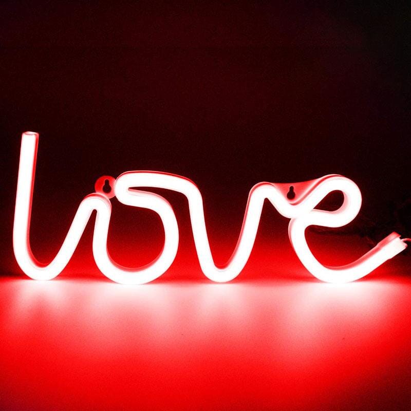 Neon lampa - LOVE