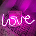 Neon lampa - LOVE