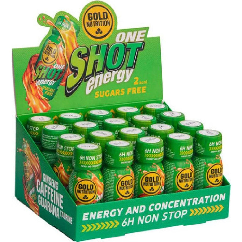 One Shot Energy 20-pack – Långvarig Energi &amp; Fokus | Guarana et Ginseng