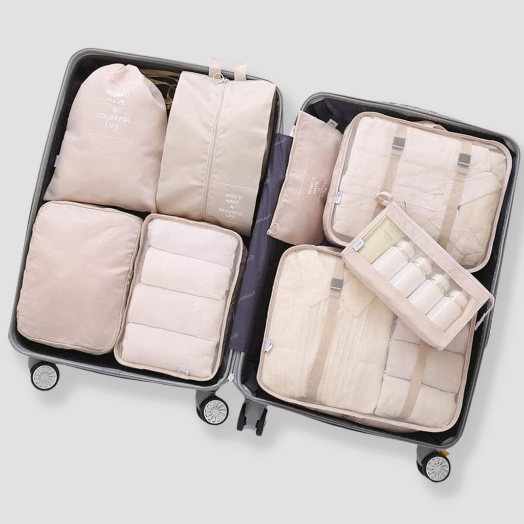 Organiseringsbags för resväska