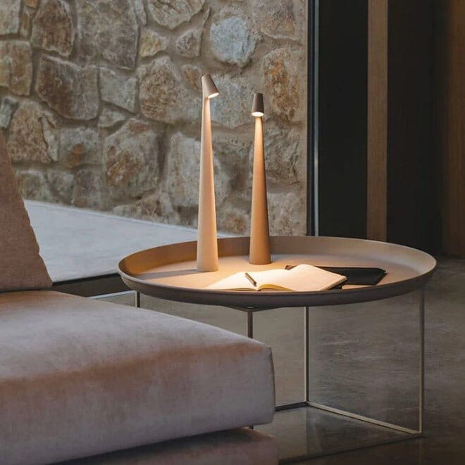 Portabel Bordslampa – Uppladdningsbar LED-Lampa för Hem & Utomhus
