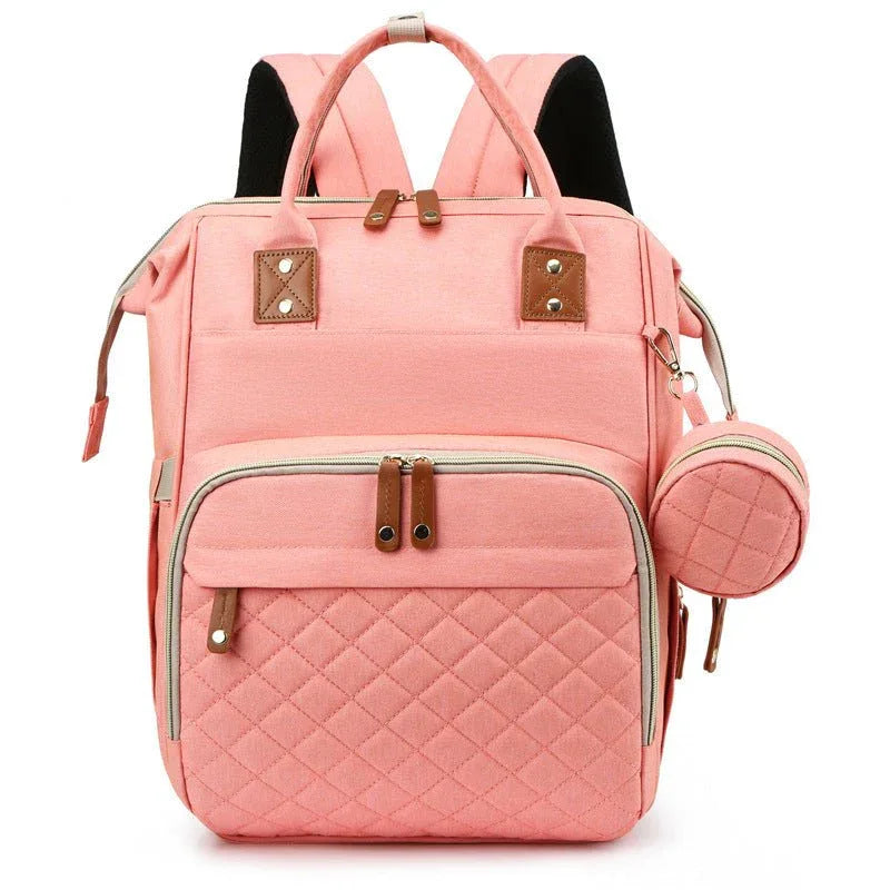 Portable Large Capacity Baby Crib Bed Diaper Bag In One