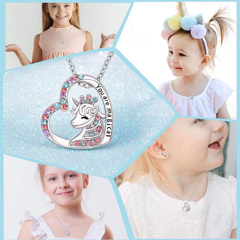 Prinsessmycken (Halsband, Armband, Örhänge, Ring)