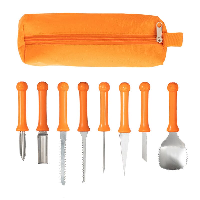 Pumpa Carving Kit i rostfritt stål