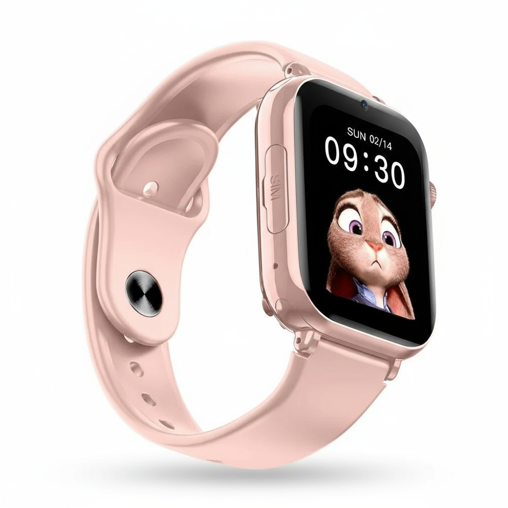 Smartklocka för Barn med GPS-spårning, Videosamtal & SOS