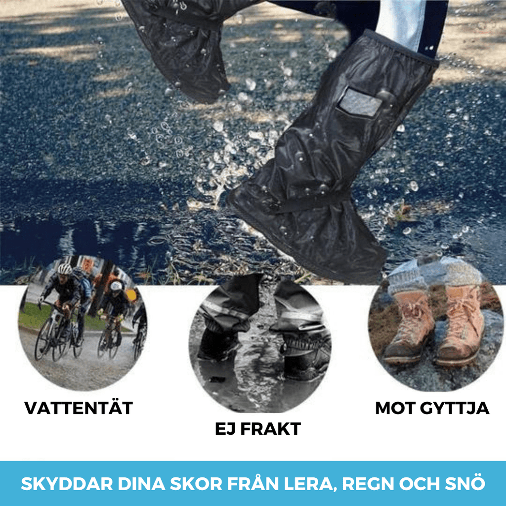 ShoeCover™ - Vattentäta överdragsskor med förstärkt slityta
