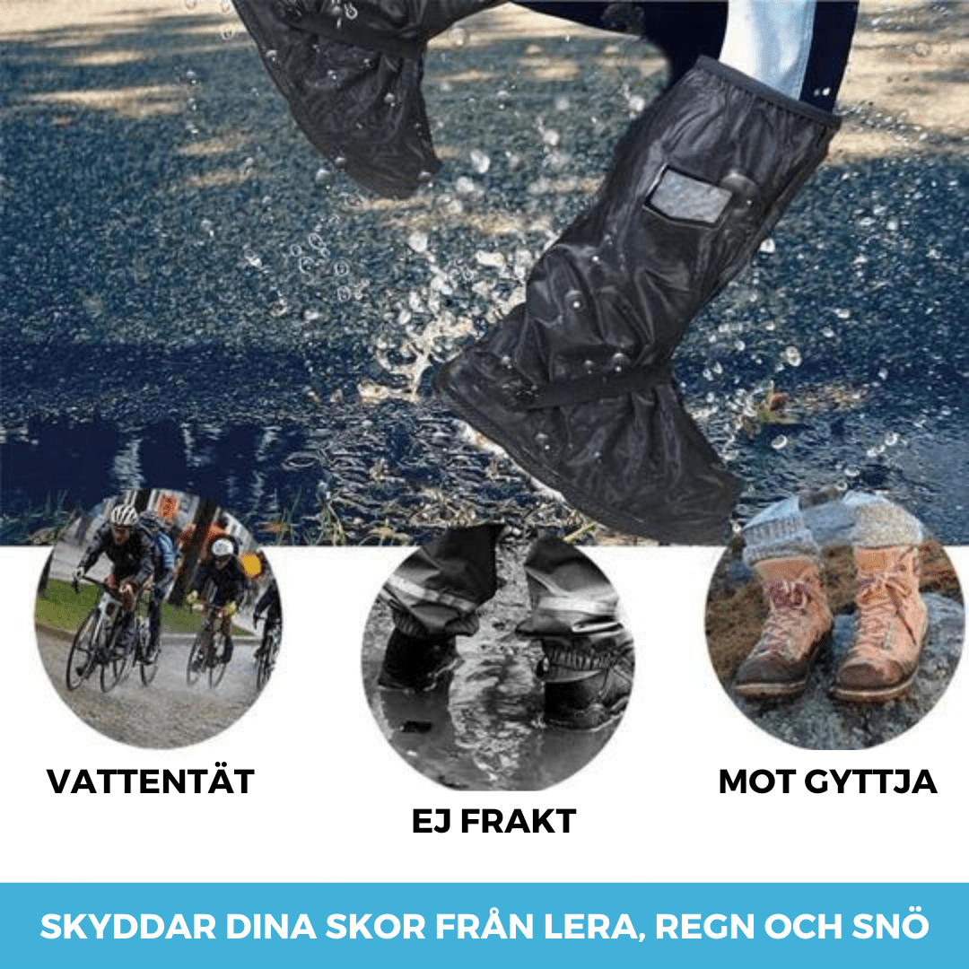 ShoeCover™ - Vattentäta överdragsskor med förstärkt slityta