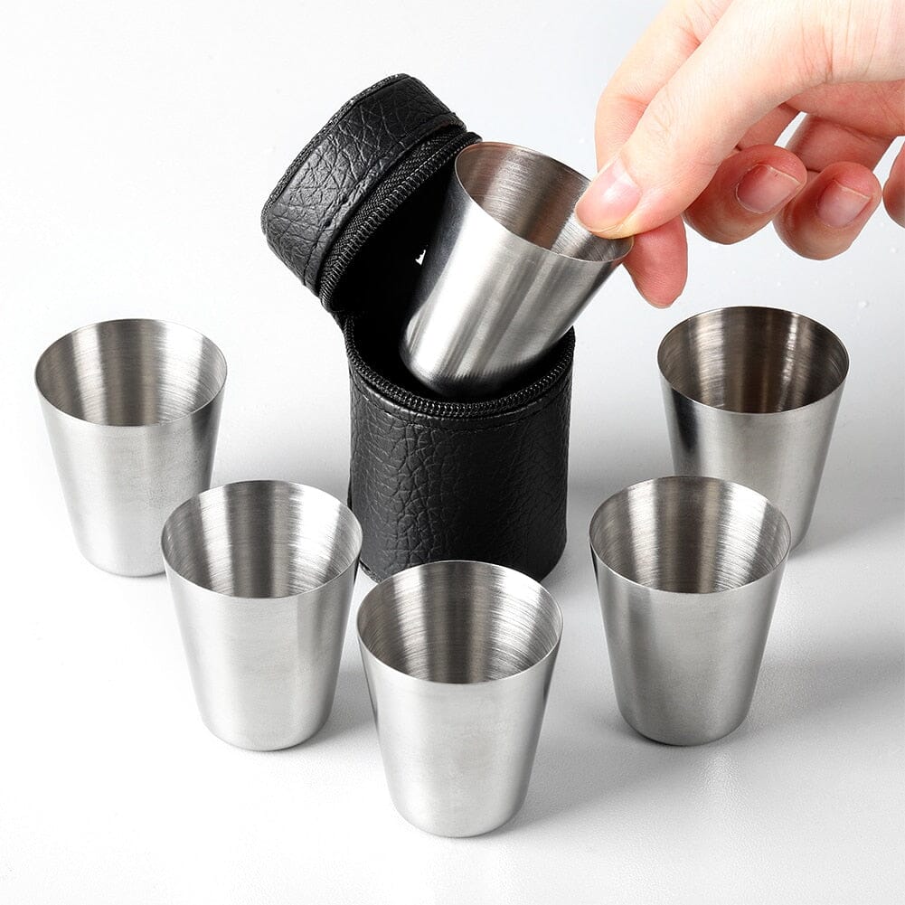 Shotglas i metall