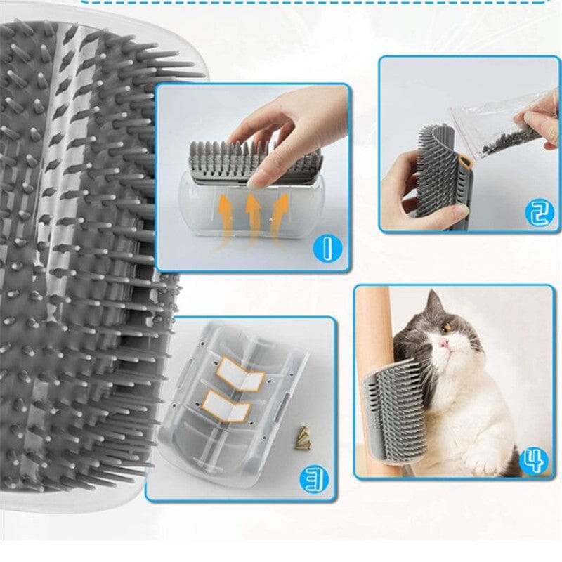 Självvårdsborste För Katt: Det Perfekta Massageverktyget
