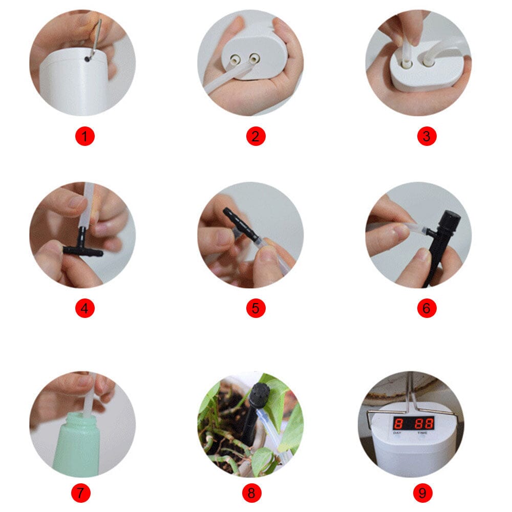 Smart bevattningssystem - Till krukor eller växthuset