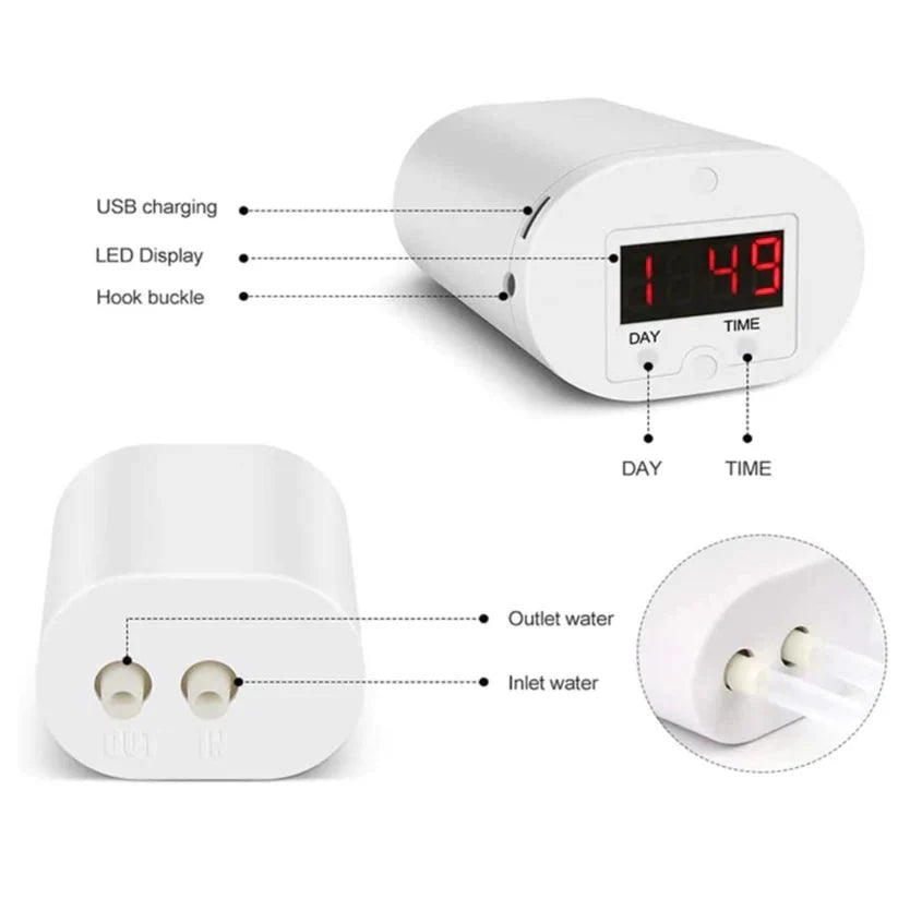 Smart bevattningssystem - Till krukor eller växthuset