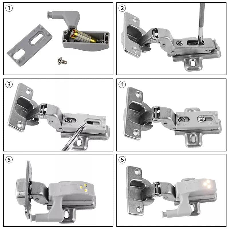 Smart skåplampa LED (16 pack)