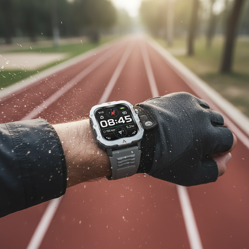 Smartwatch avec GPS et Pulsmätare - Sportklocka