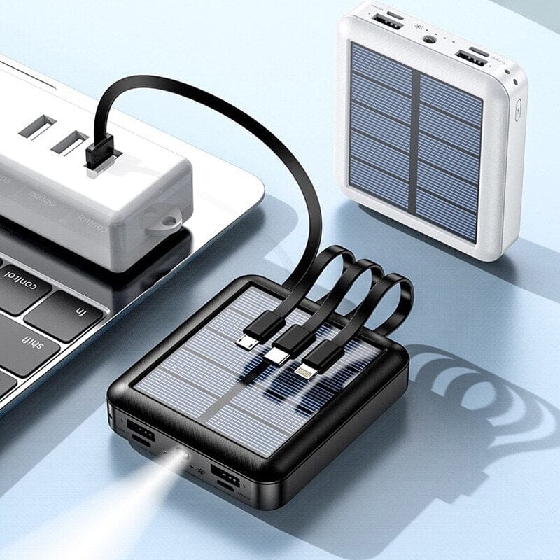 Solcell powerbank – ladda dina enheter med solenergi