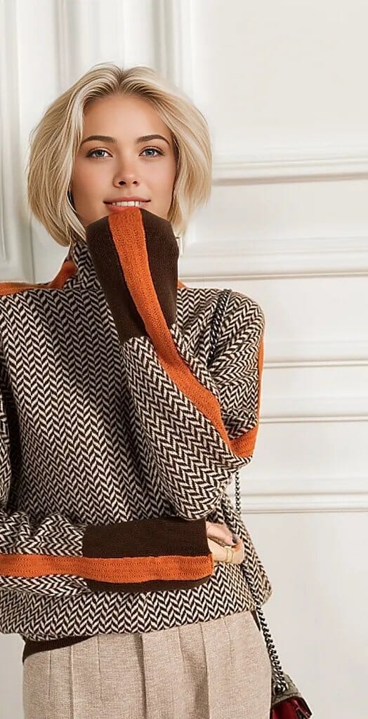 Lana - Supervarm stickad tröja