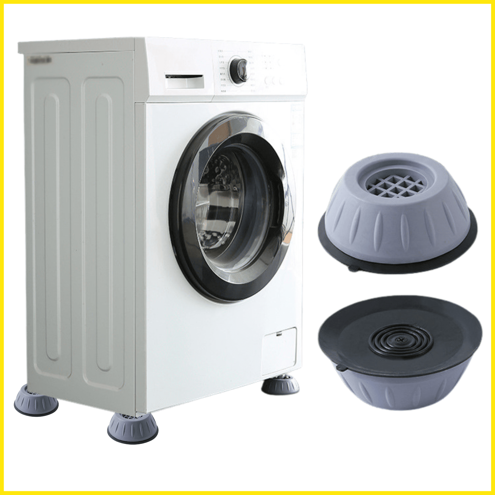 Vibrationsdämpare till tvättmaskin (4 pack)
